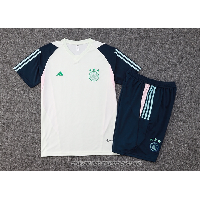Chandal del Ajax 23-24 Manga Corta Verde - Pantalon Corto